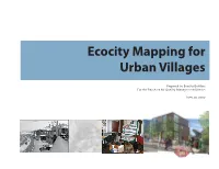 Ecocity Mapping for Urban Villages