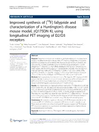 Improved Synthesis of [18F] Fallypride and Characterization of A