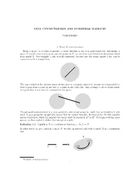 Path Connectedness and Invertible Matrices