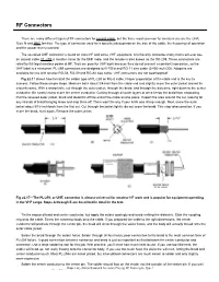 RF Connectors