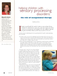 Sensory Processing