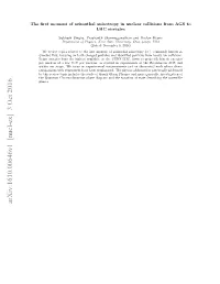 The First Moment of Azimuthal Anisotropy in Nuclear Collisions From