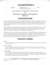 Vendor Contract