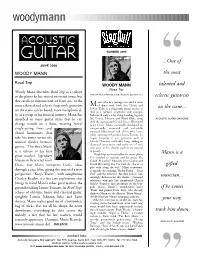 Woody's Reviews/Re-Created