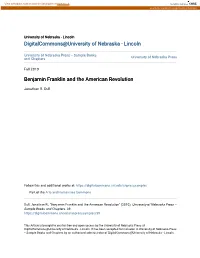 Benjamin Franklin and the American Revolution