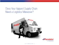 Does Your Apparel Supply Chain Need a Logistics Makeover?