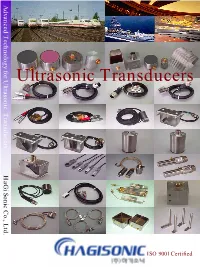 Ultrasonic Transduce