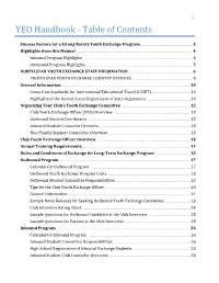 YEO Handbook