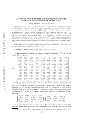 A Constructive Arbitrary-Degree Kronecker Product Decomposition of Tensors
