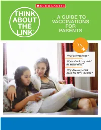 A Guide to Vaccinations for Parents