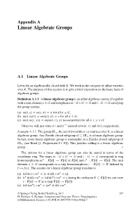 Linear Algebraic Groups