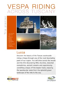Vespa Tour Lucca