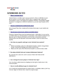Android Auto 1