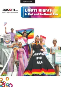 LGBTI Rights in East and Southeast Asia E