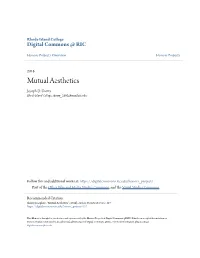 Mutual Aesthetics Joseph D