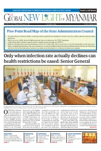 Only When Infection Rate Actually Declines Can Health Restrictions Be Eased: Senior General