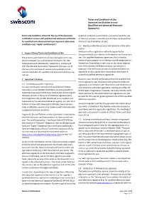 Qualified and Advanced Electronic Signatures)