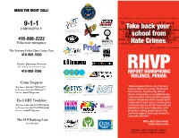 RHVP Pamphlet