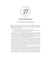In This Chapter, We Include Visual Observations Made with The