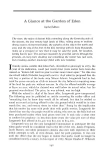 A Glance at the Garden of Eden by the Editors