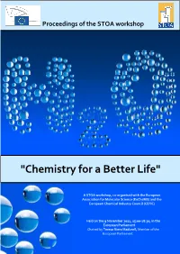 "Chemistry for a Better Life"
