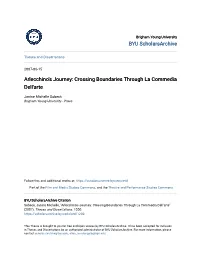 Crossing Boundaries Through La Commedia Dell'arte