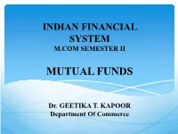 Ifs Mutual Funds