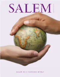 Salem in a Changing World Salem in A