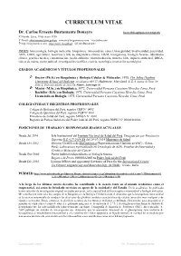 Curriculum Vitae