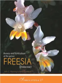 Freesia (Iridaceae)