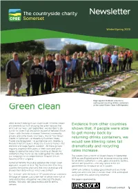 Green Clean at the Canal Green Clean in Bridgwater