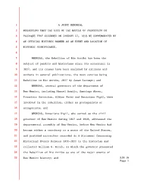 Memorial Text for SJM036