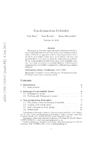 Non-Archimedean Probability (NAP) Theory
