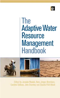 The Adaptive Water Resource Management Handbook