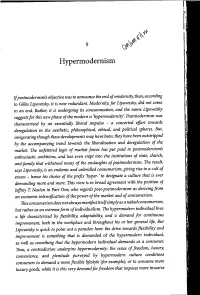 Hypermodernism