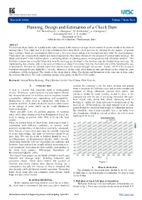 Planning, Design and Estimation of a Check Dam B.H