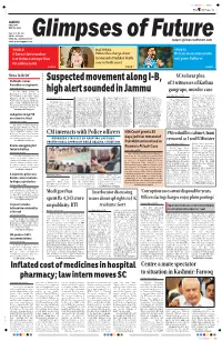 Suspected Movement Along I-B, High Alert Sounded in Jammu