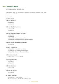 Teacher's Notes
