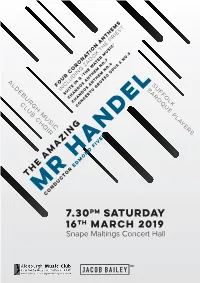 The Amazing Mr Handel Prog 16.3.19 AMC