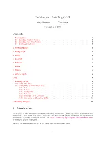 Building and Installing QGIS