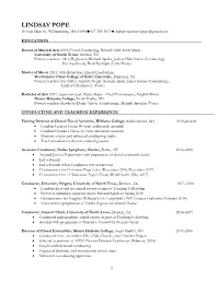 Curriculum Vitae