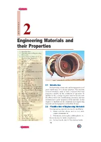 Engineering Materials and Their Properties