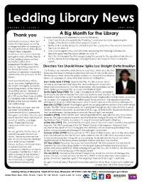 Ledding Library News