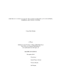 Subsurface Facies Analysis of the Clinton Sandstone, Located in Perry, Fairfield, and Vinton Counties