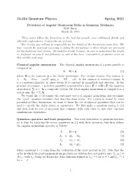 33-234 Quantum Physics Spring 2015