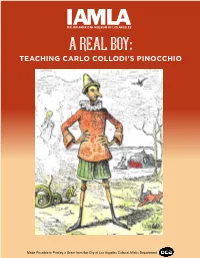A Real Boy: Teaching Carlo Collodi's Pinocchio