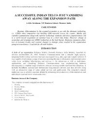 Case Study on RCOM