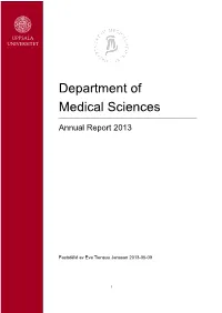 Department of Medical Sciences