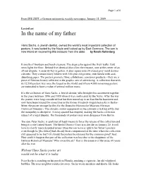 In the Name of My Father