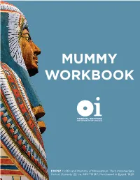 Mummy Workbook
